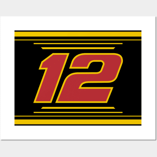 Ryan Blaney #12 2024 NASCAR Design Posters and Art